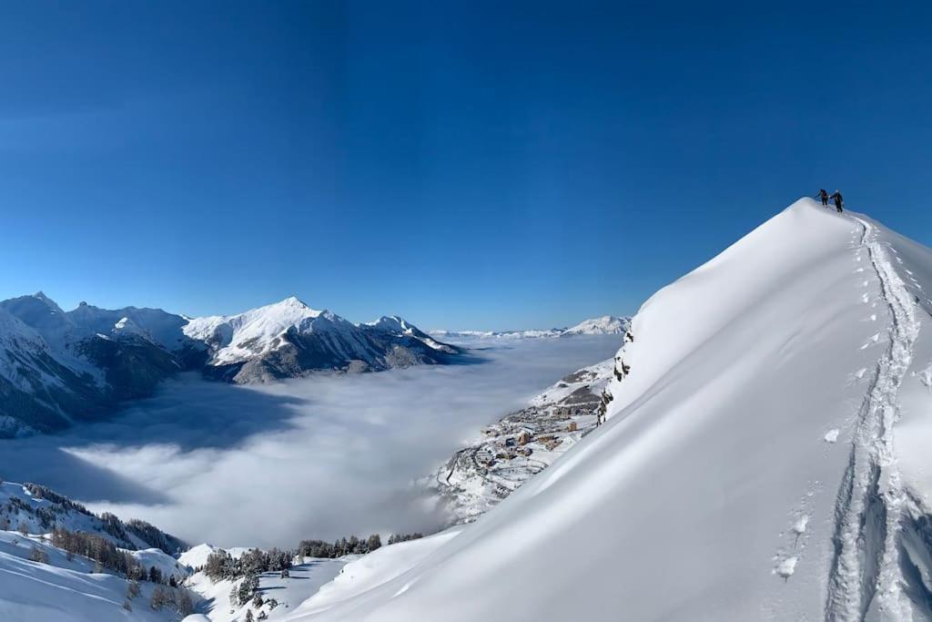 Villa Superbe Chalet Avec Vue Montagne à Orcières Extérieur photo