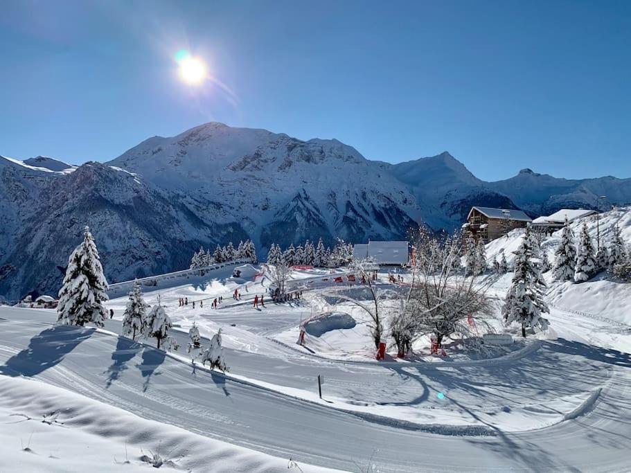 Villa Superbe Chalet Avec Vue Montagne à Orcières Extérieur photo