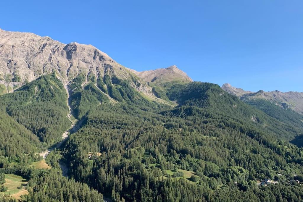 Superbe Chalet Avec Vue Montagne Orcières Extérieur photo